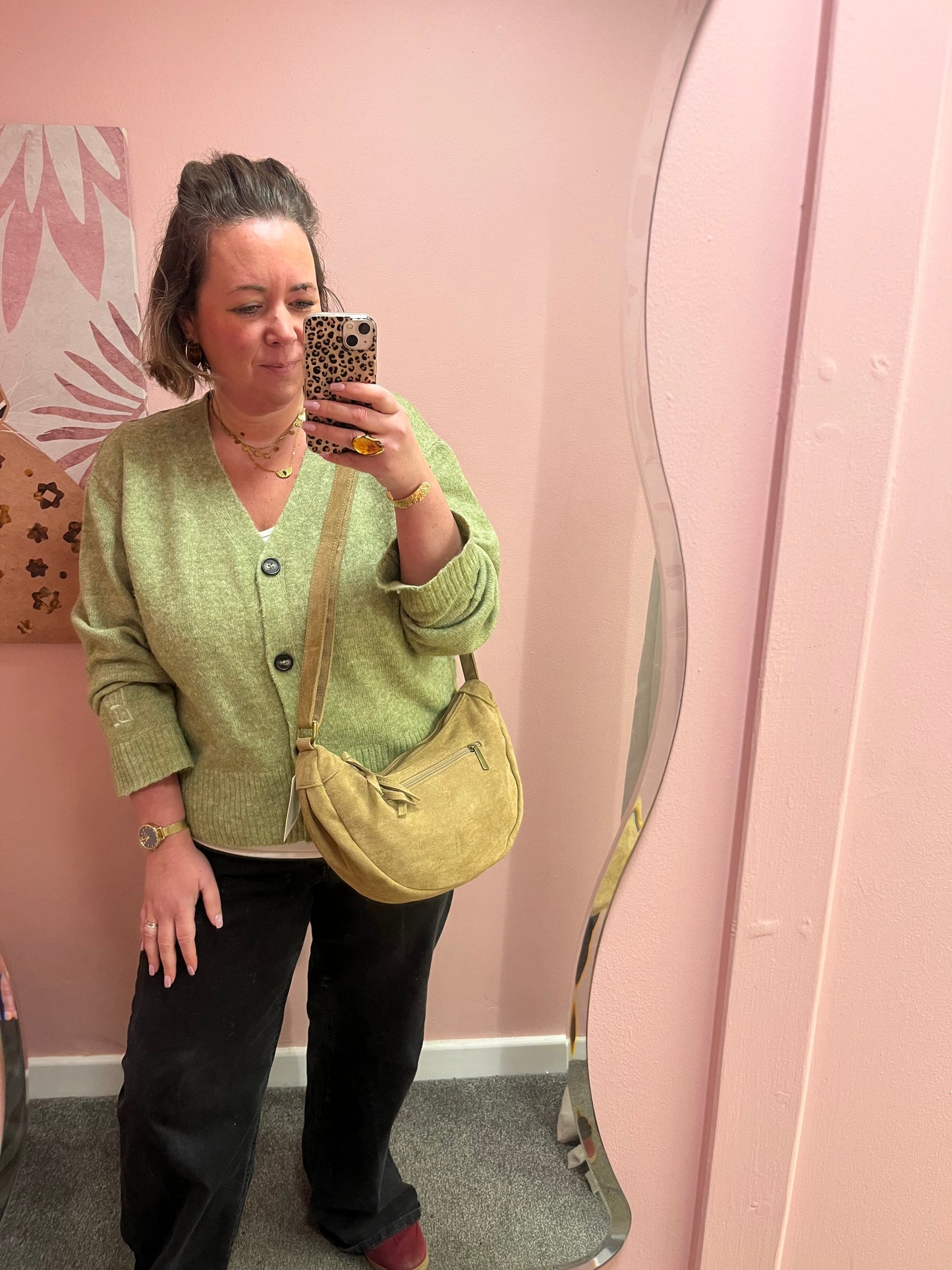 Half Moon Cross Body Bag - 2 Colours