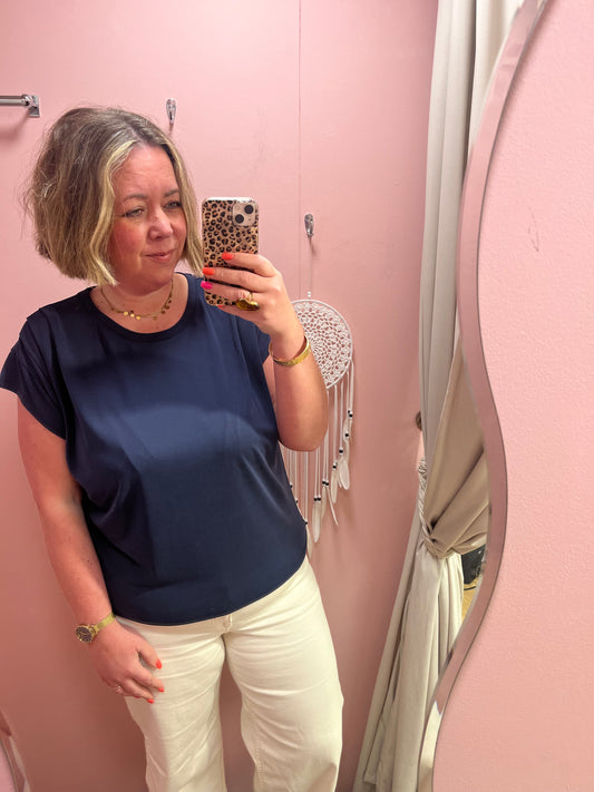 Lisken Top - Navy