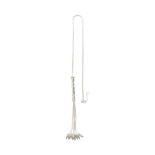 Eternal Silver Tassel Necklace - Silver DN1729S