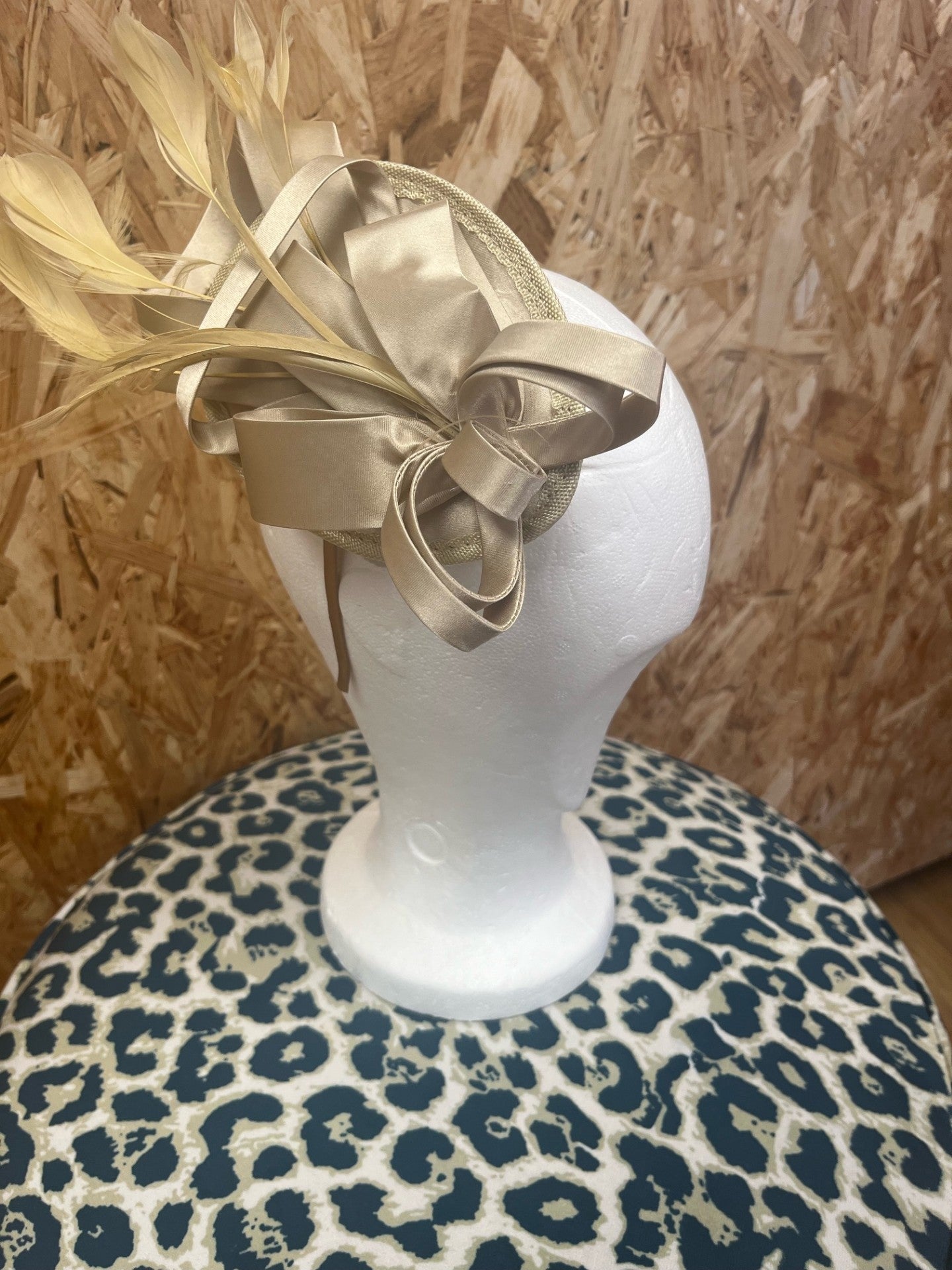 Gold Fascinator