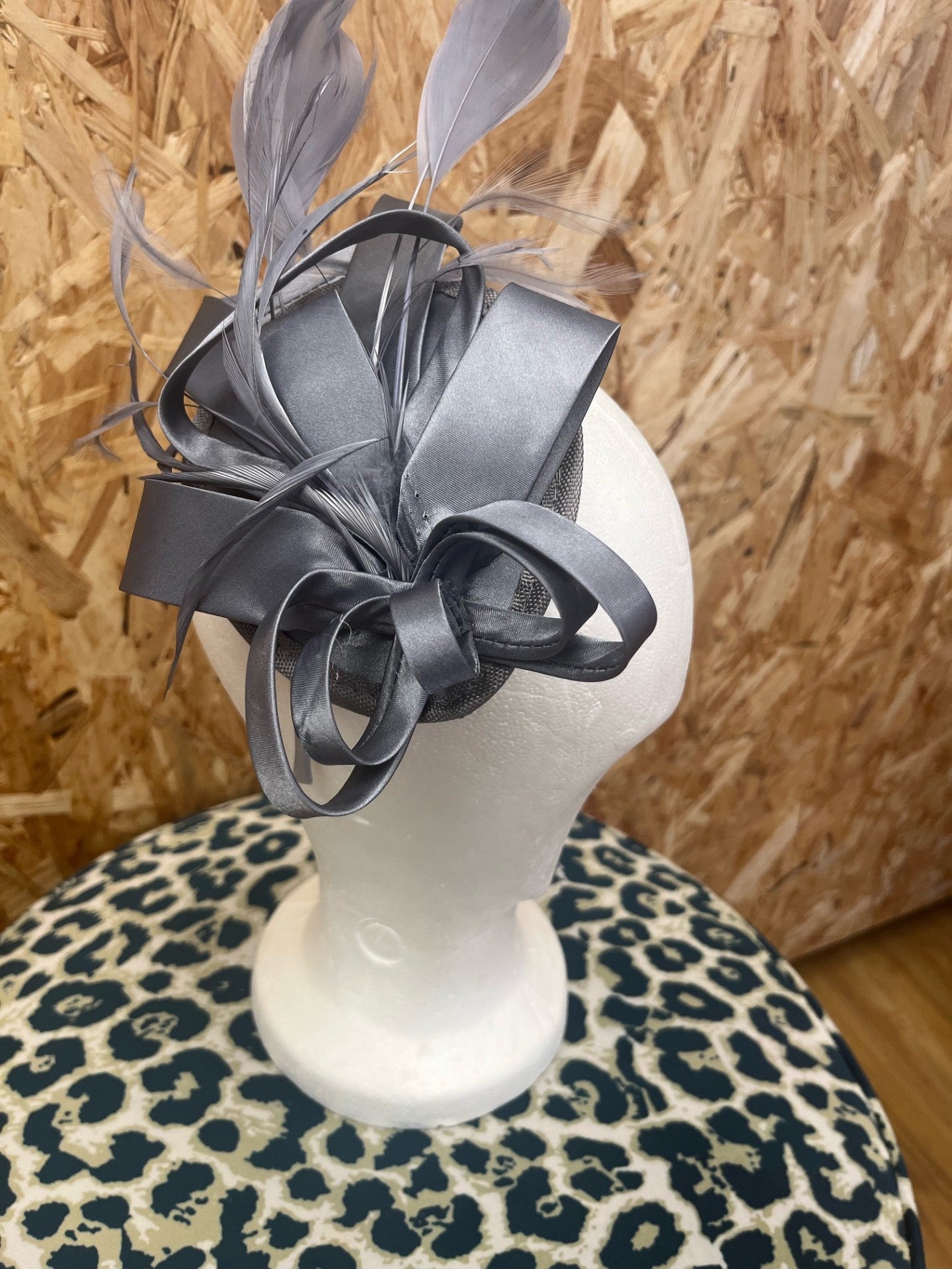 Silver Fascinator