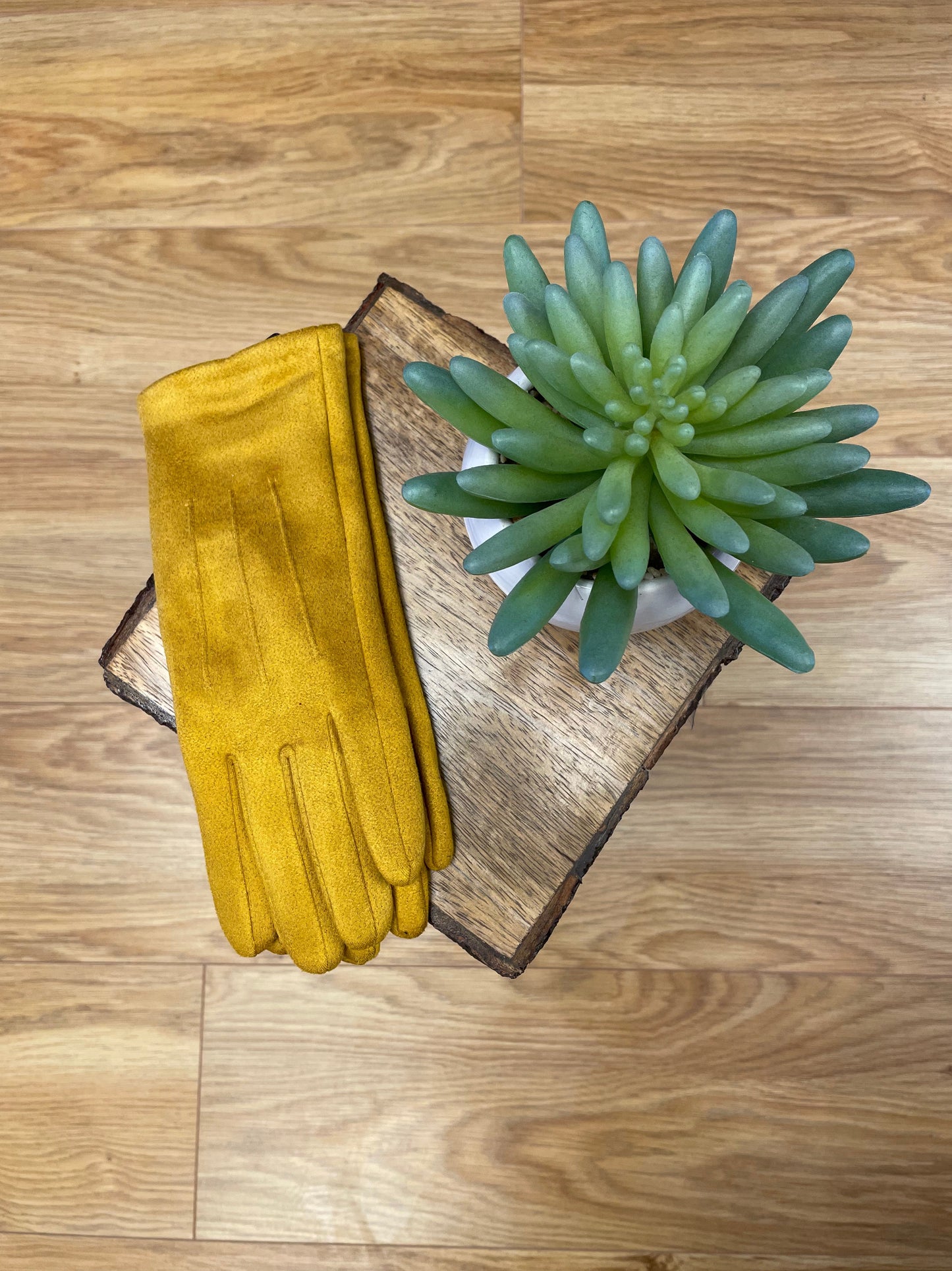 Soft Faux Suede Gloves - 11 Colours