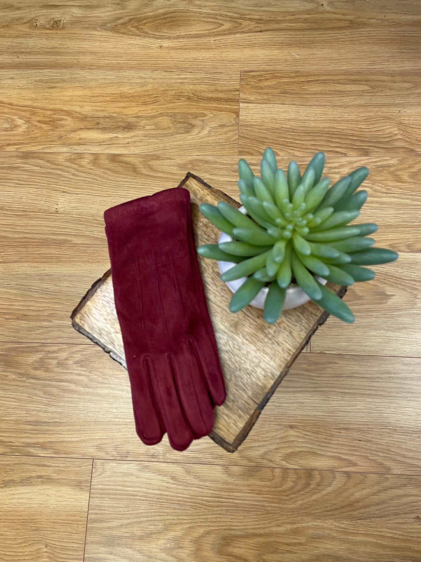 Soft Faux Suede Gloves - 11 Colours