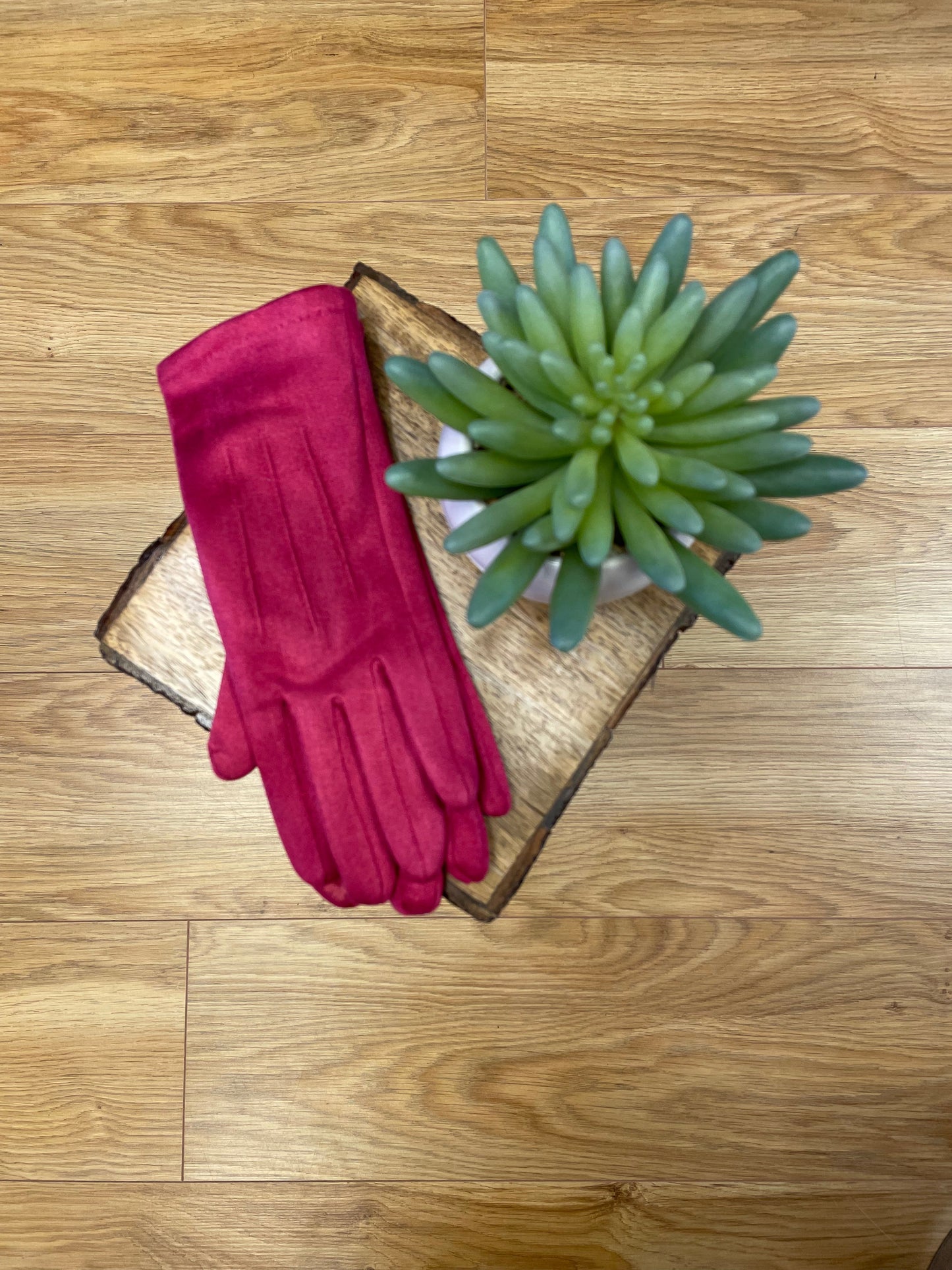 Soft Faux Suede Gloves - 11 Colours