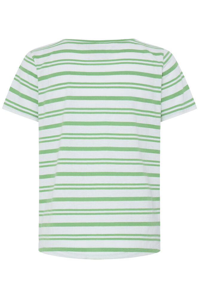 Julietta Stripe Tee - Green