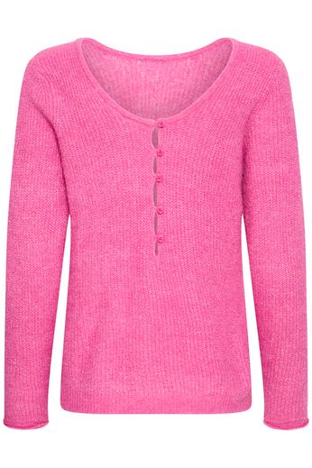 Mary Scoop Back Jumper - Pink