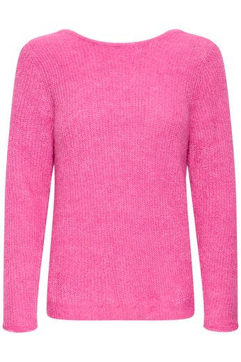 Mary Scoop Back Jumper - Pink