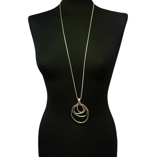 Abstract Circle Necklace - Mixed