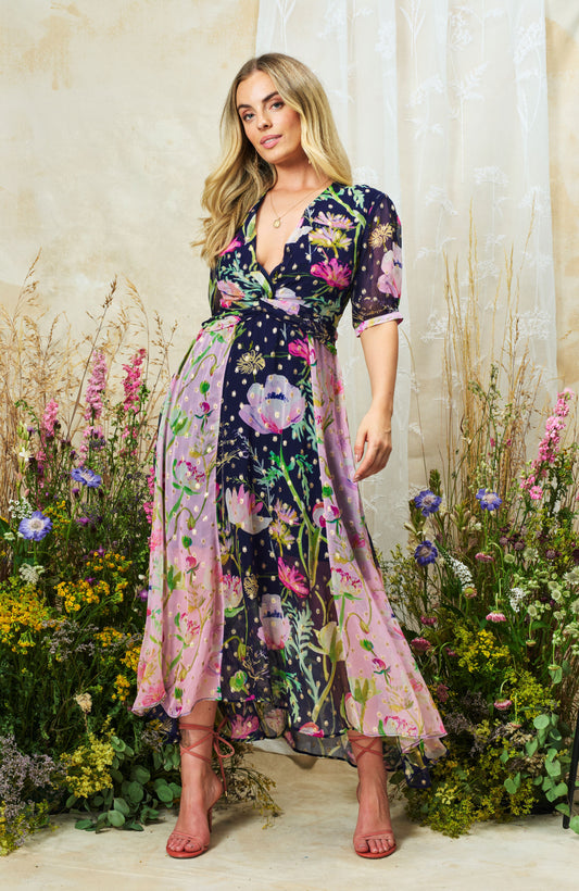 Paige Multi Floral Dress