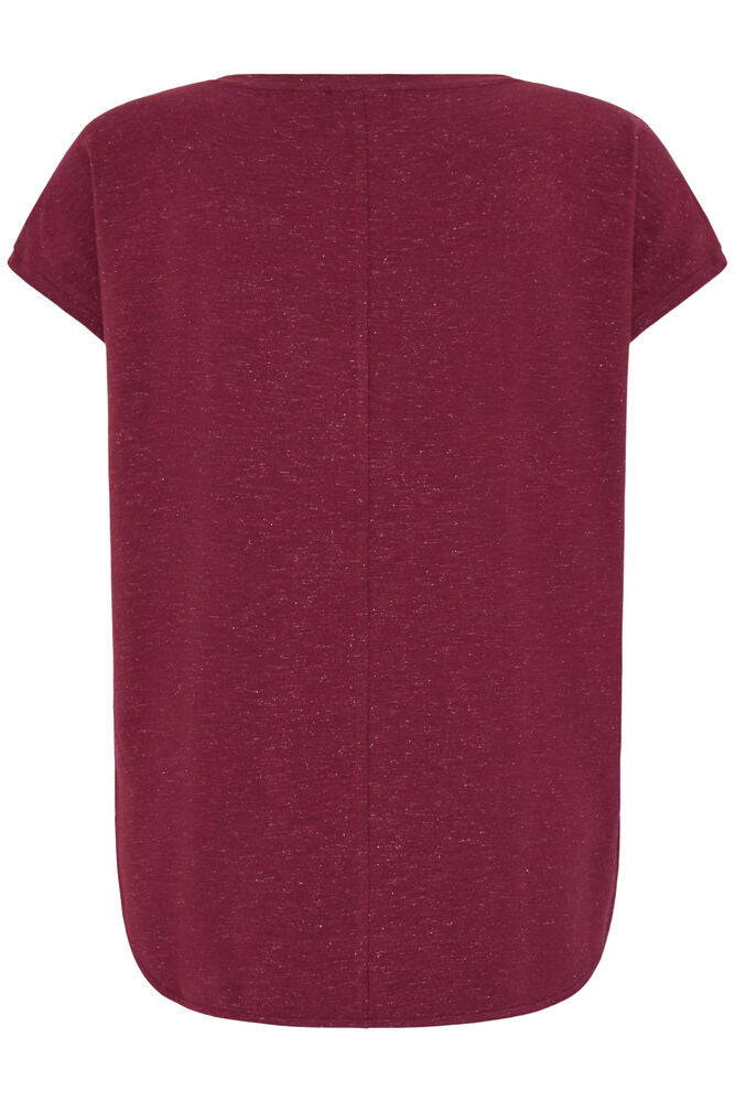 Rebel Fleck Tee - Rhodadendron