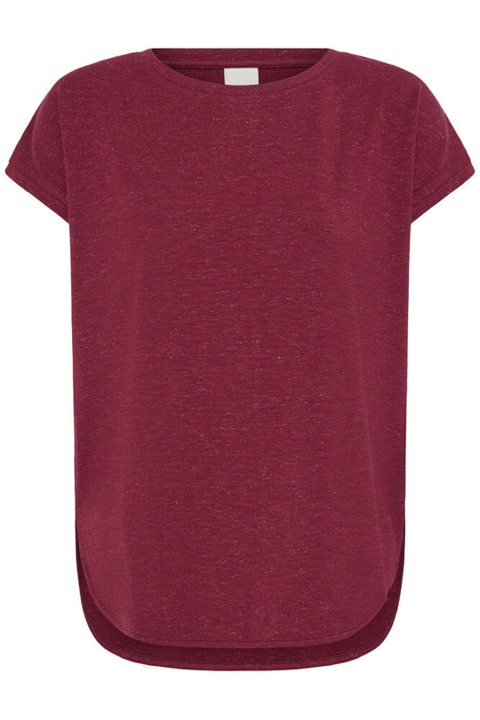Rebel Fleck Tee - Rhodadendron