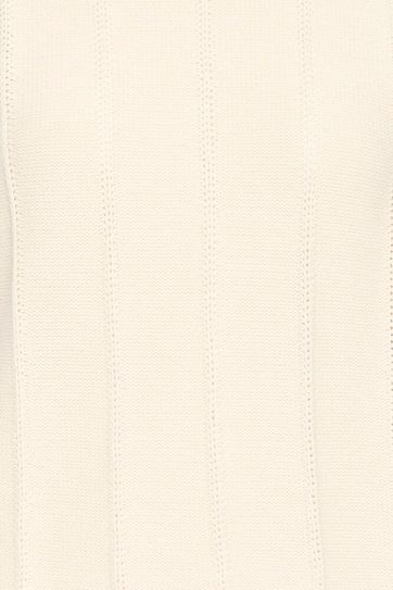 Stitch Detail Knit Top - Cream