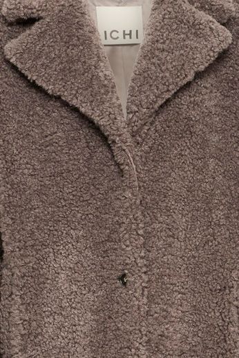 Teddy Coat - Mink Grey