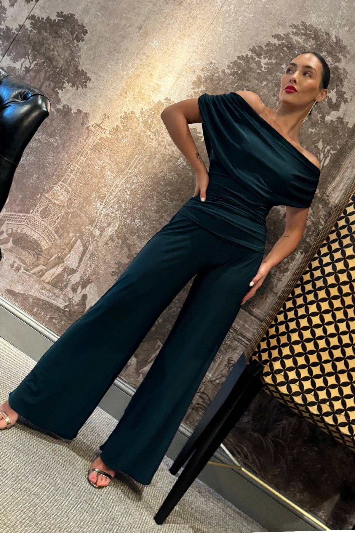 ATOM Carbon Jumpsuit - Forest Green