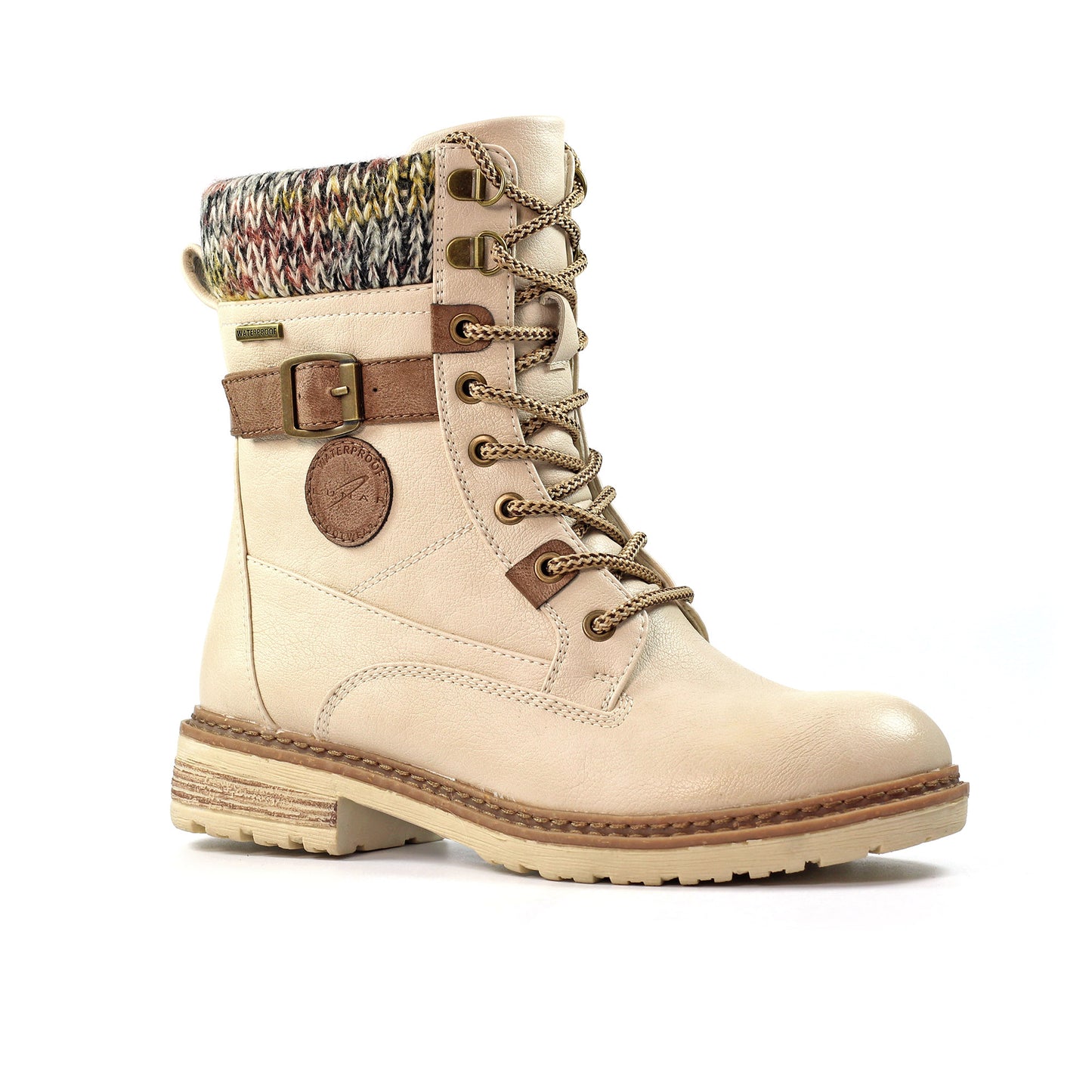 Annabelle Waterproof Winter Boot - Cream
