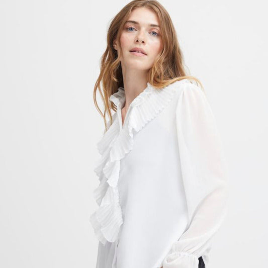 Ria - Ruffle Blouse