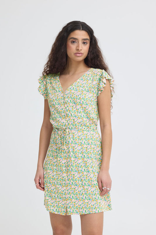 Aya Ditsy Print Dress