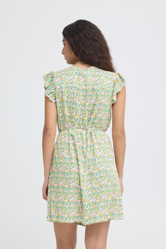 Aya Ditsy Print Dress