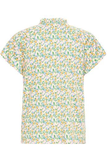 Aya Ditsy Print Blouse