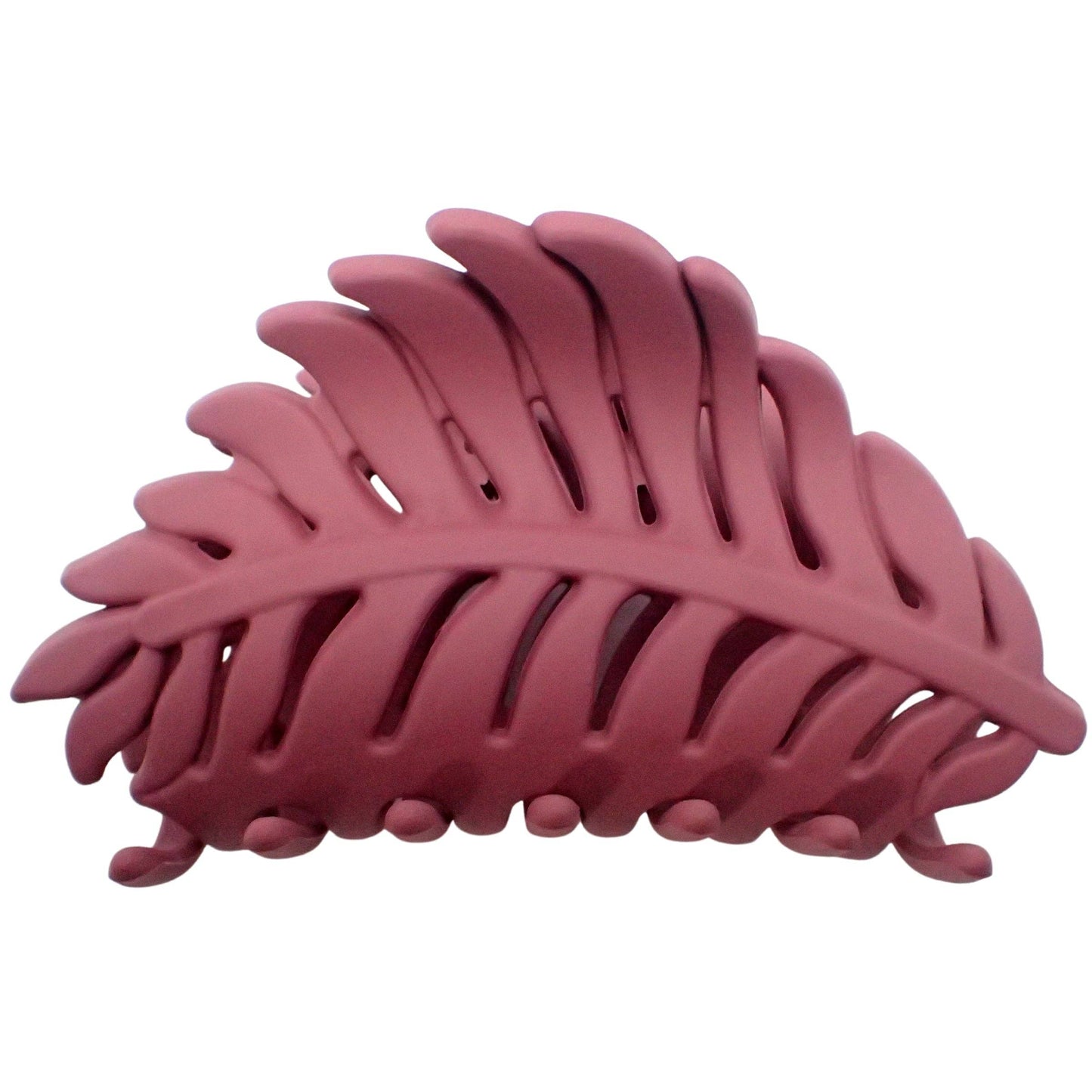 Leaf Hair Claw Clip - Pink