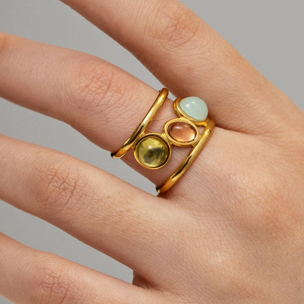 MG Multi Stone Ring