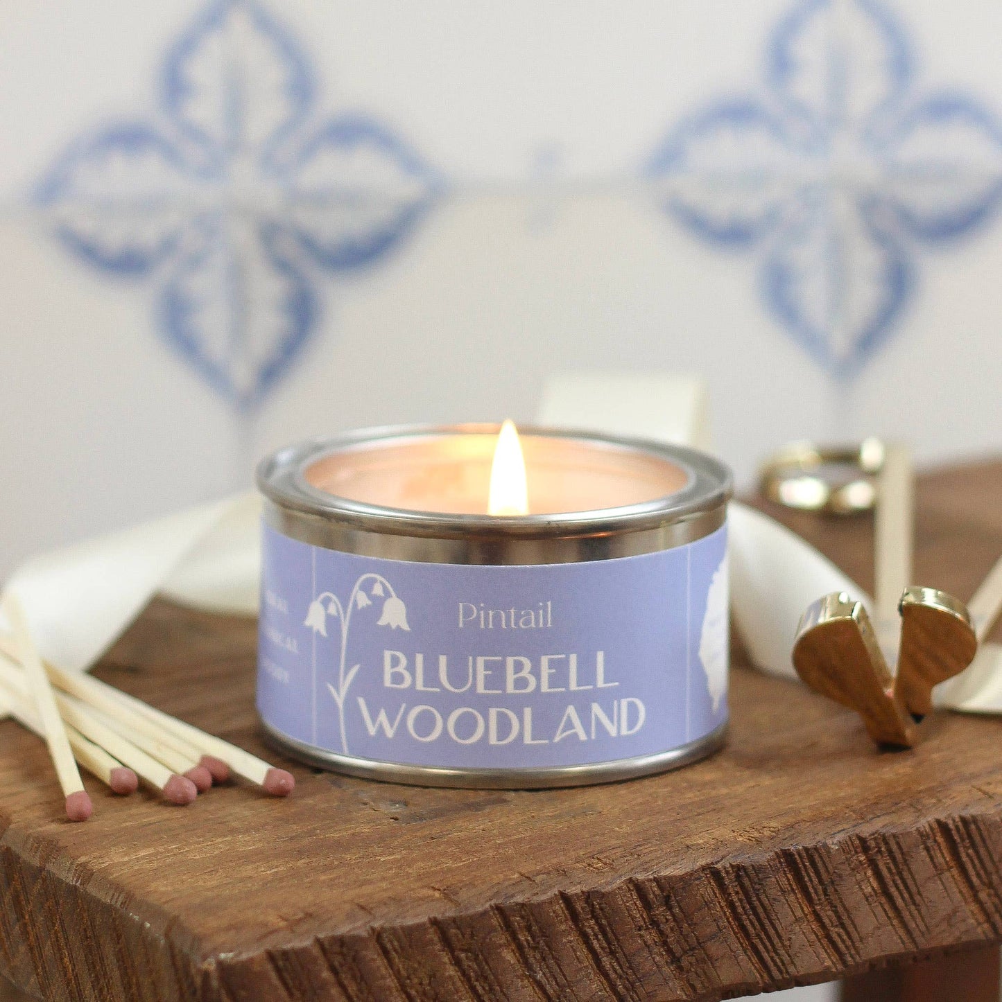 Bluebell Woodland - Small Candle