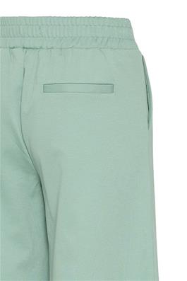 Kate Wide 3/4 Length Trouser - Beryl Green