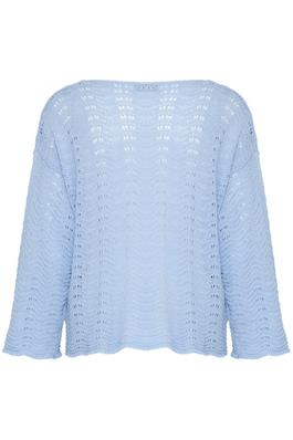 Lightweight Knit Jumper - Sky Blue