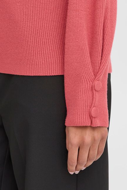 Boston Boatneck Jumper - Berry