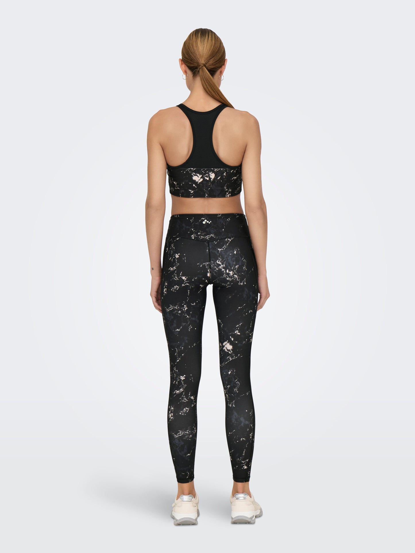 Activewear - Sports Bra - Reversible Black / Print