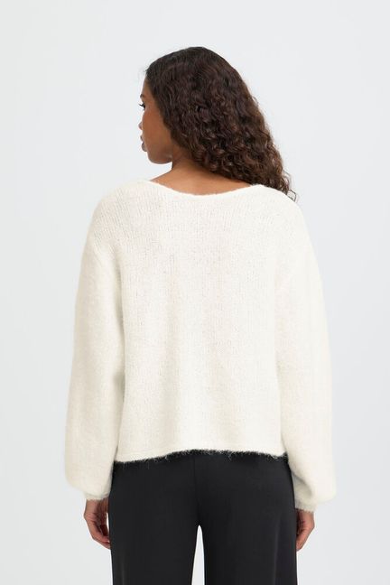 Bria Tie Detail Jumper - Cloud