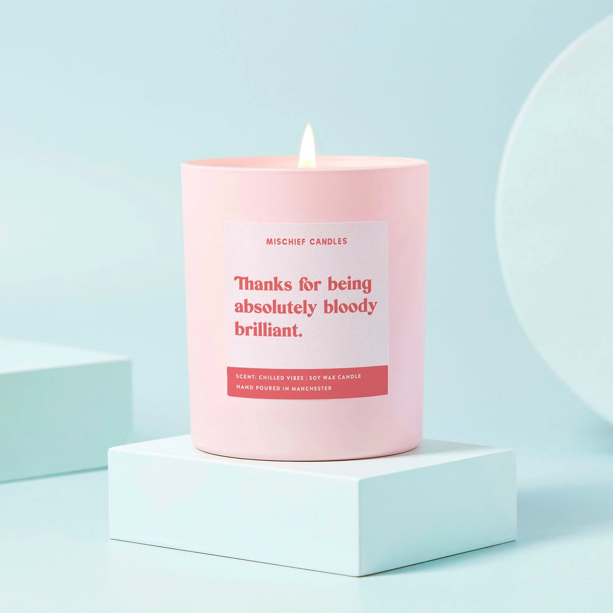 Funny Candle - Thank you for being brilliant
