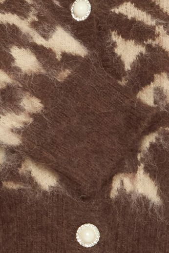 Becky Brown Animal Cardigan