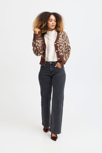 Becky Brown Animal Cardigan