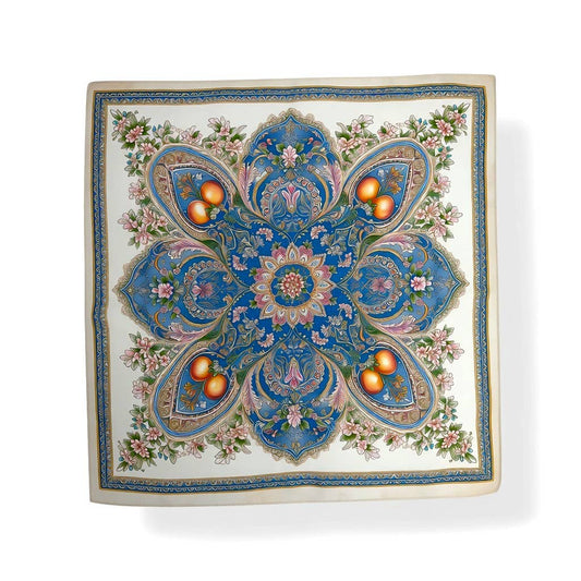 Ornate Floral Neck Scarf