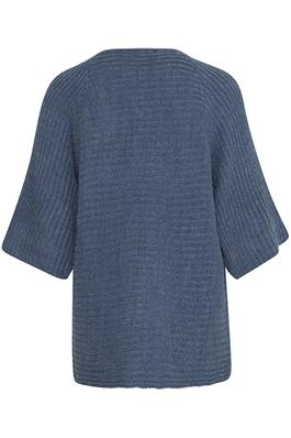 Edge to Edge Cardigan - Navy Melange