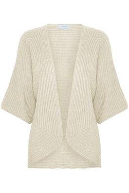 Curve Edge Cardigan - Sandshell