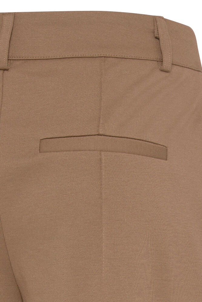 Kate Wide Leg Full Length Trouser - Camel