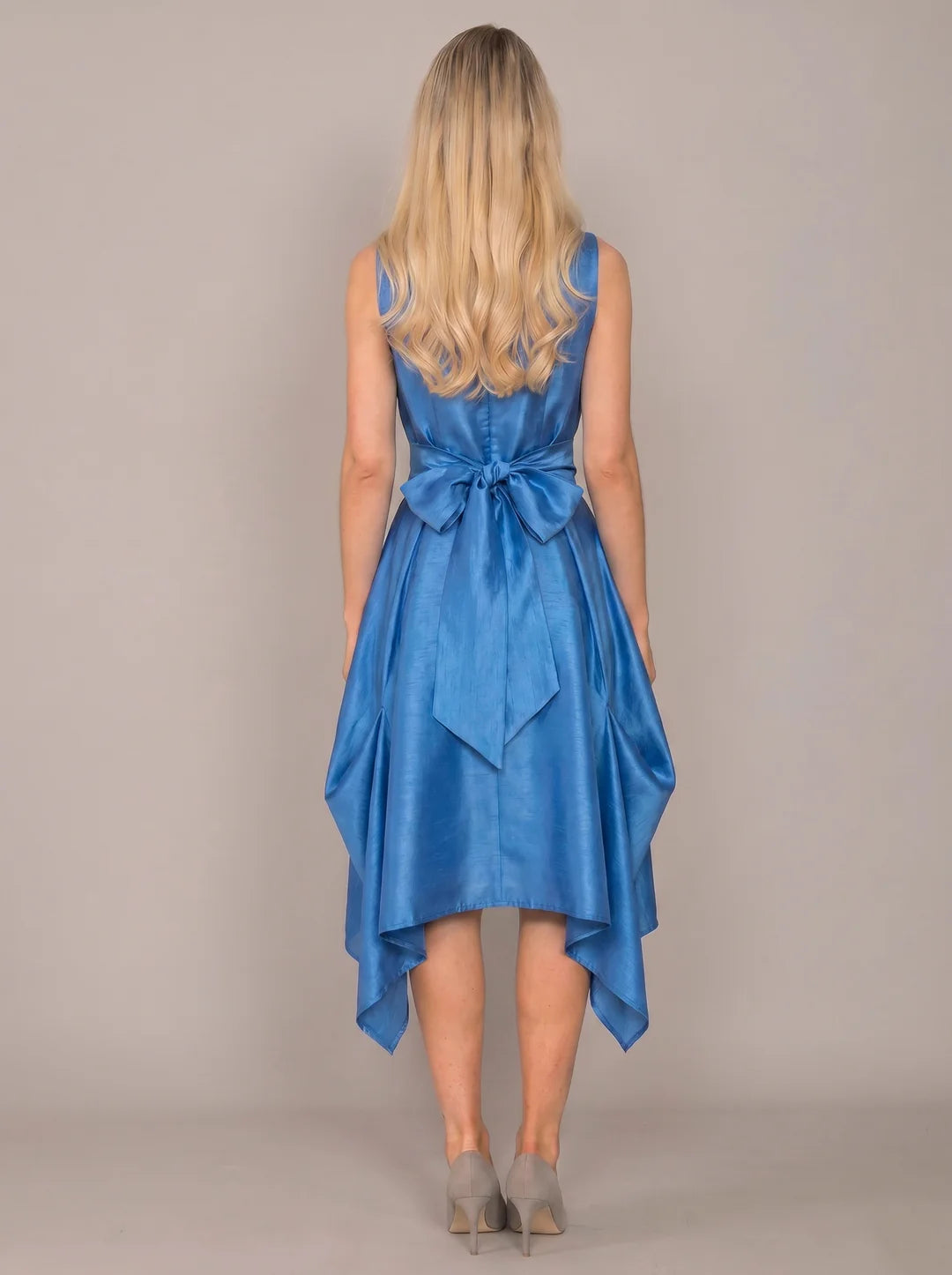 Jolaby Wrap Dress - Cornflower Blue