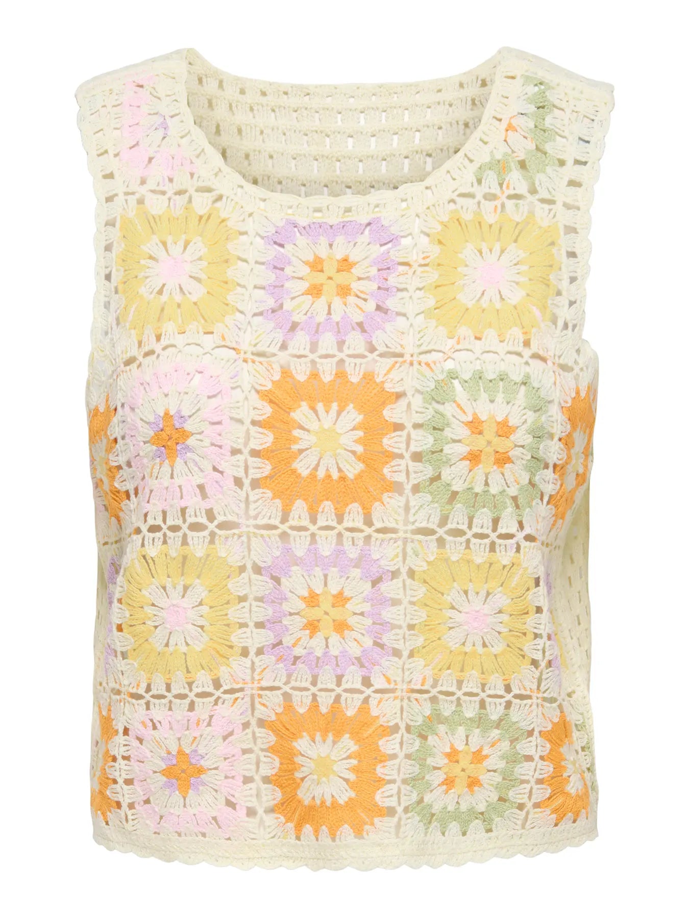 Crochet Patchwork Tank