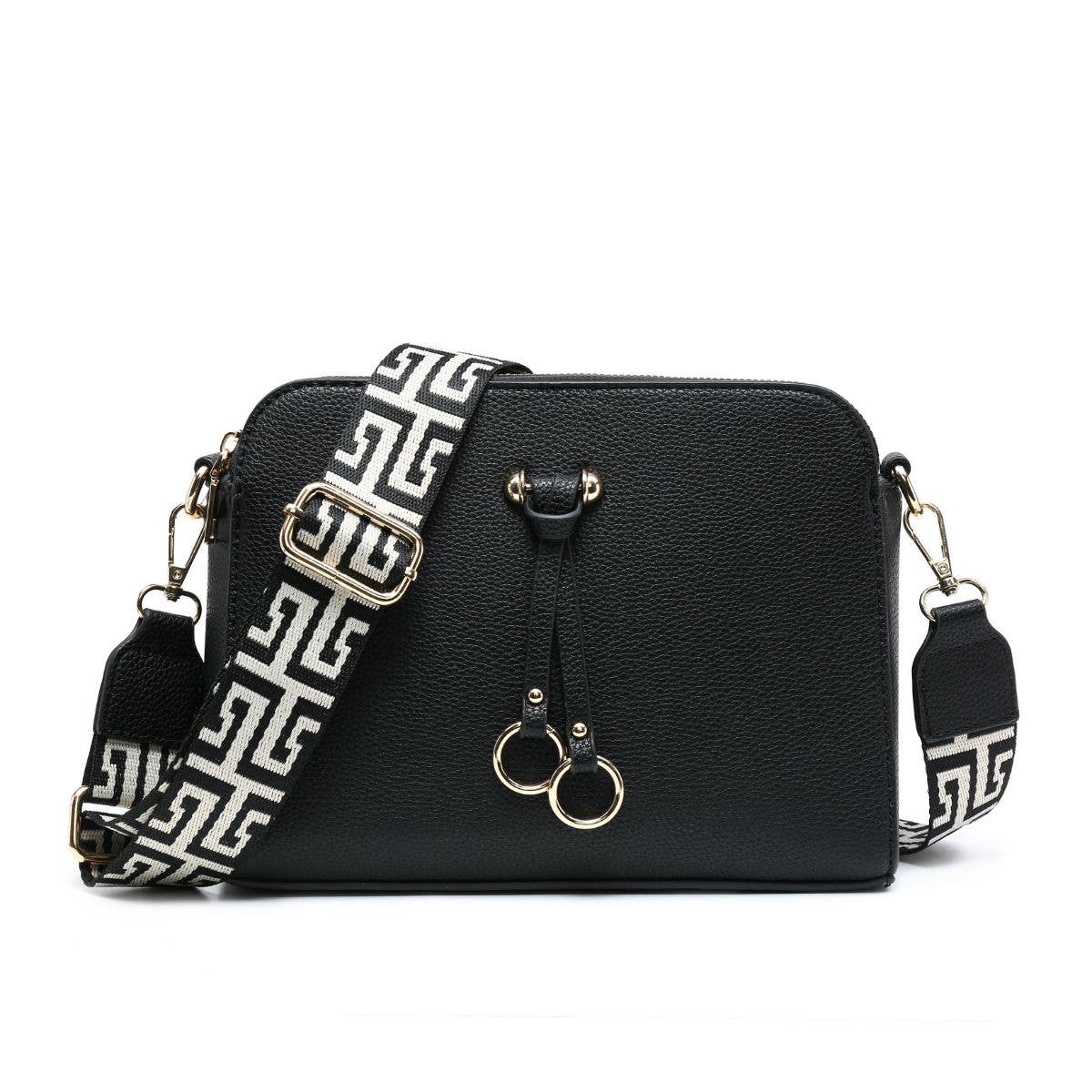 Cross Body Handbag  - Black