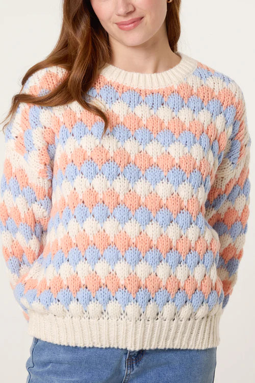 Diamond Knit Jumper