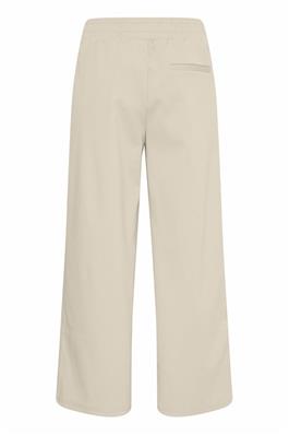 Kate Wide 3/4 Length Trouser - Doeskin