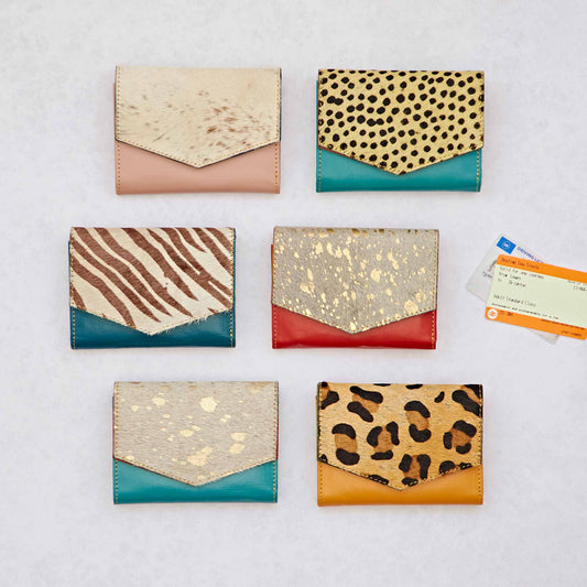 Multicoloured Leather Purse