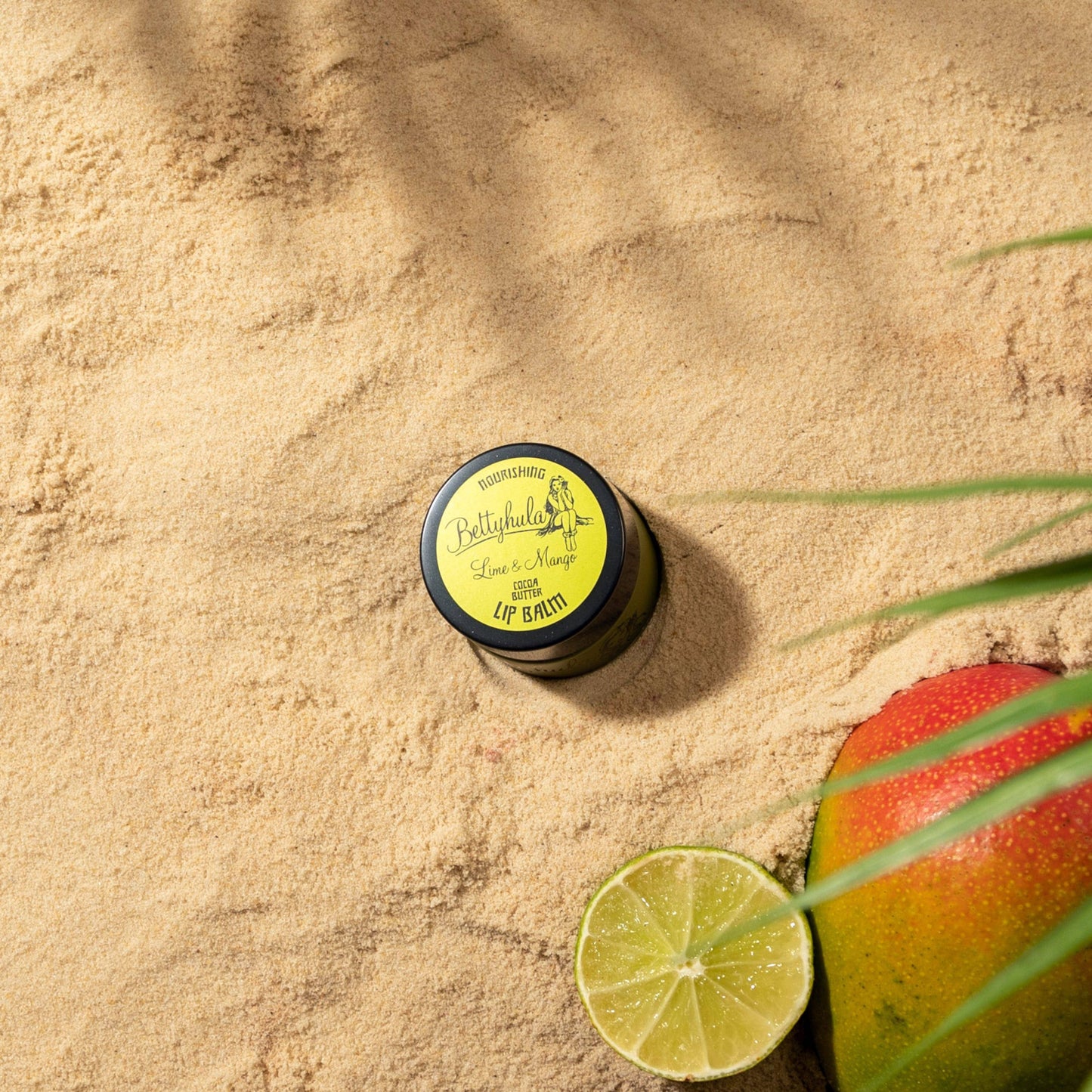 Betty Hula - Nourishing lip balm. Lime & Mango