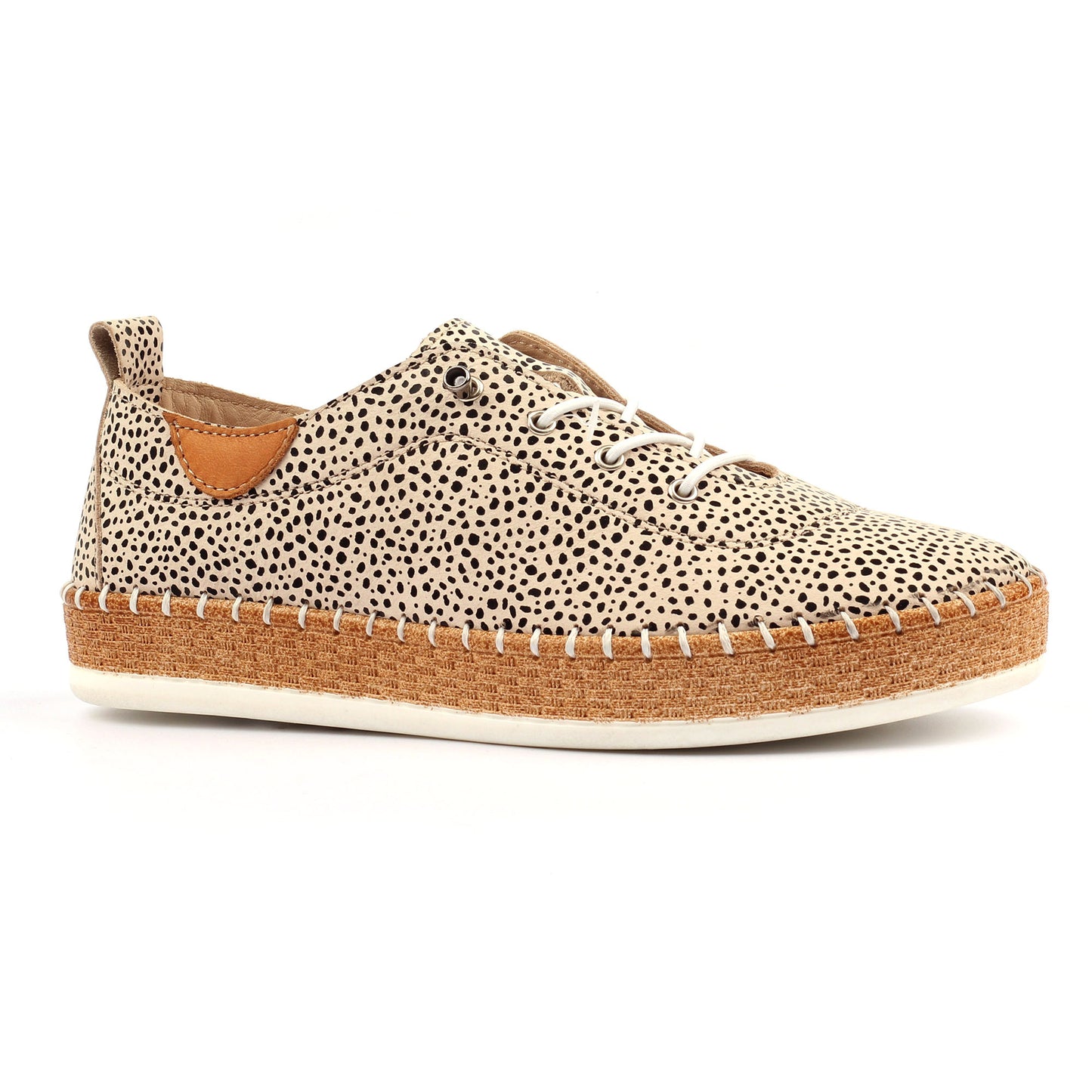 Evie Slip on Trainer - Animal Spot