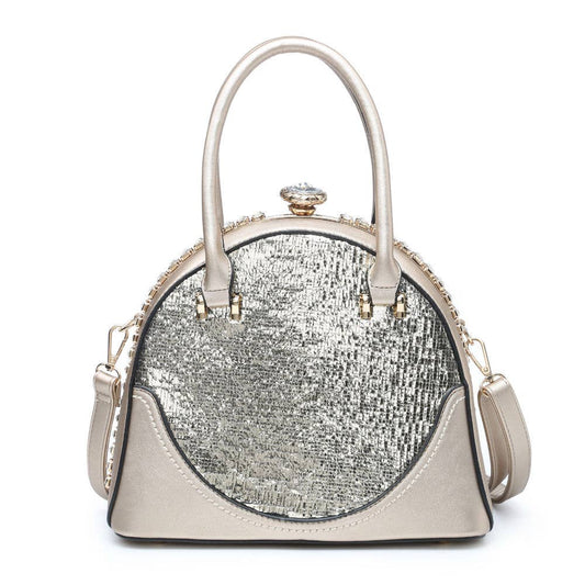 Gold Metallic Handbag