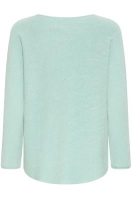 Lightweight Knit Jumper - Aqua Green