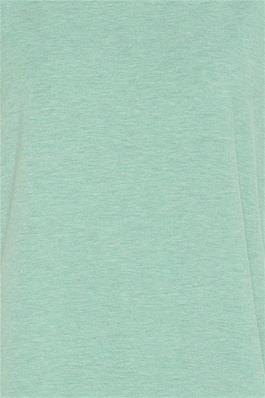 ICHI Rebel Fleck Tee - Beryl Green