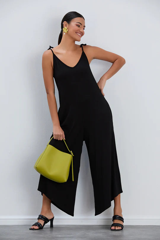 Loose Fit Wide Leg Jumpsuit